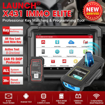 LAUNCH X-431 IMMO ELITE Professional Key Programming & Diagnostic Tool