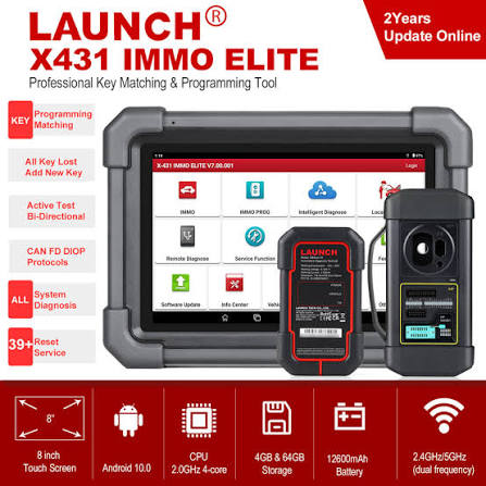LAUNCH X-431 IMMO ELITE Professional Key Programming & Diagnostic Tool