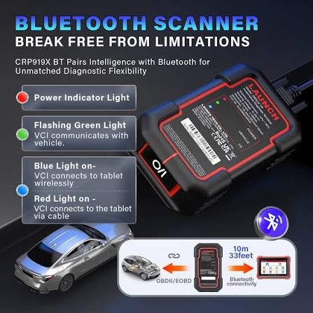 Launch CRP919x/E BT OBD2 Scanner